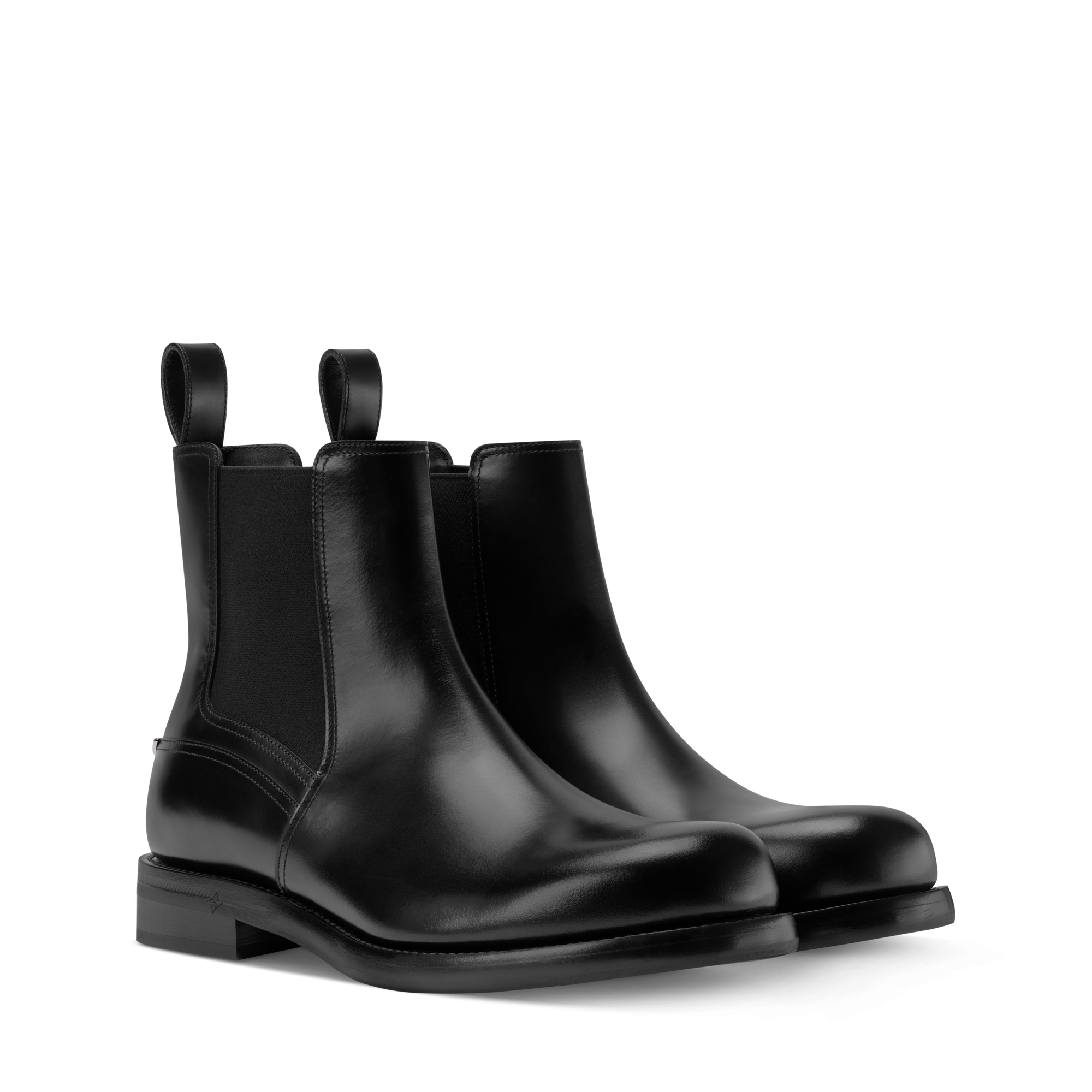 Negro Botas Zapatos | LOUIS VUITTON